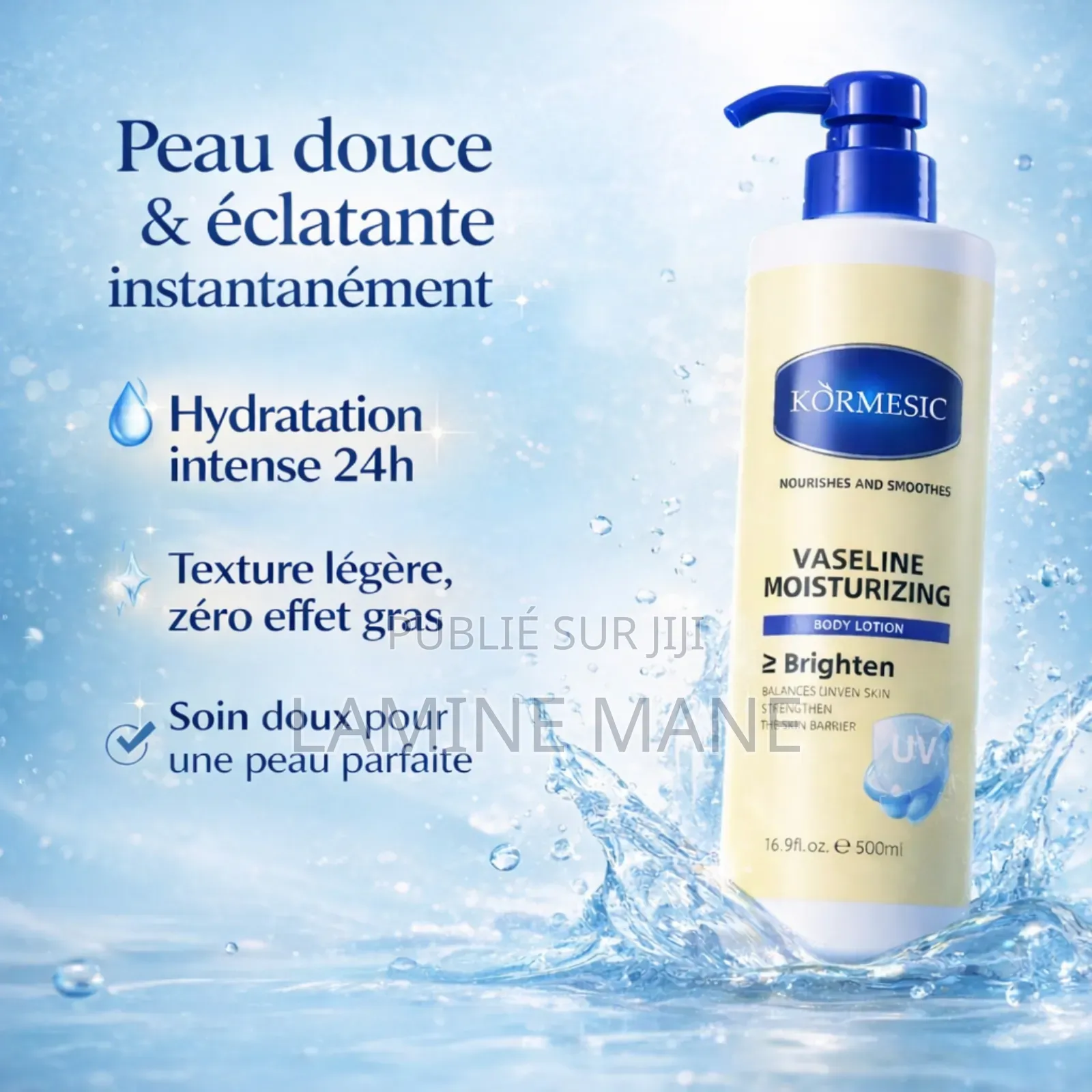 Lait Corporel Kormesic 500ml – Hydratation Intense Peau Lisse