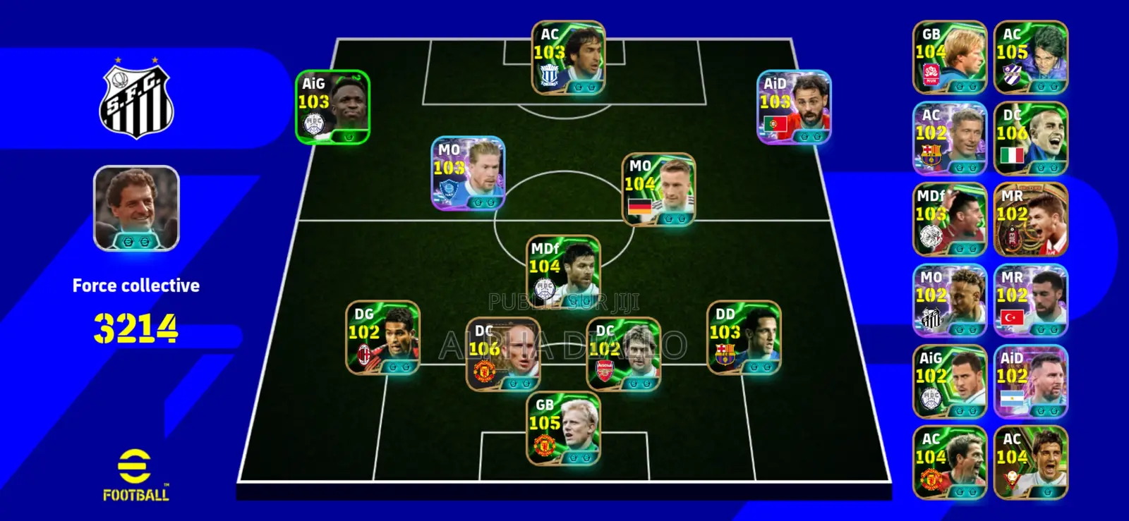 Compte Efootball