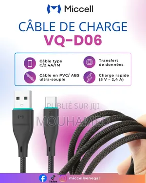 Câble Usb to C 60w