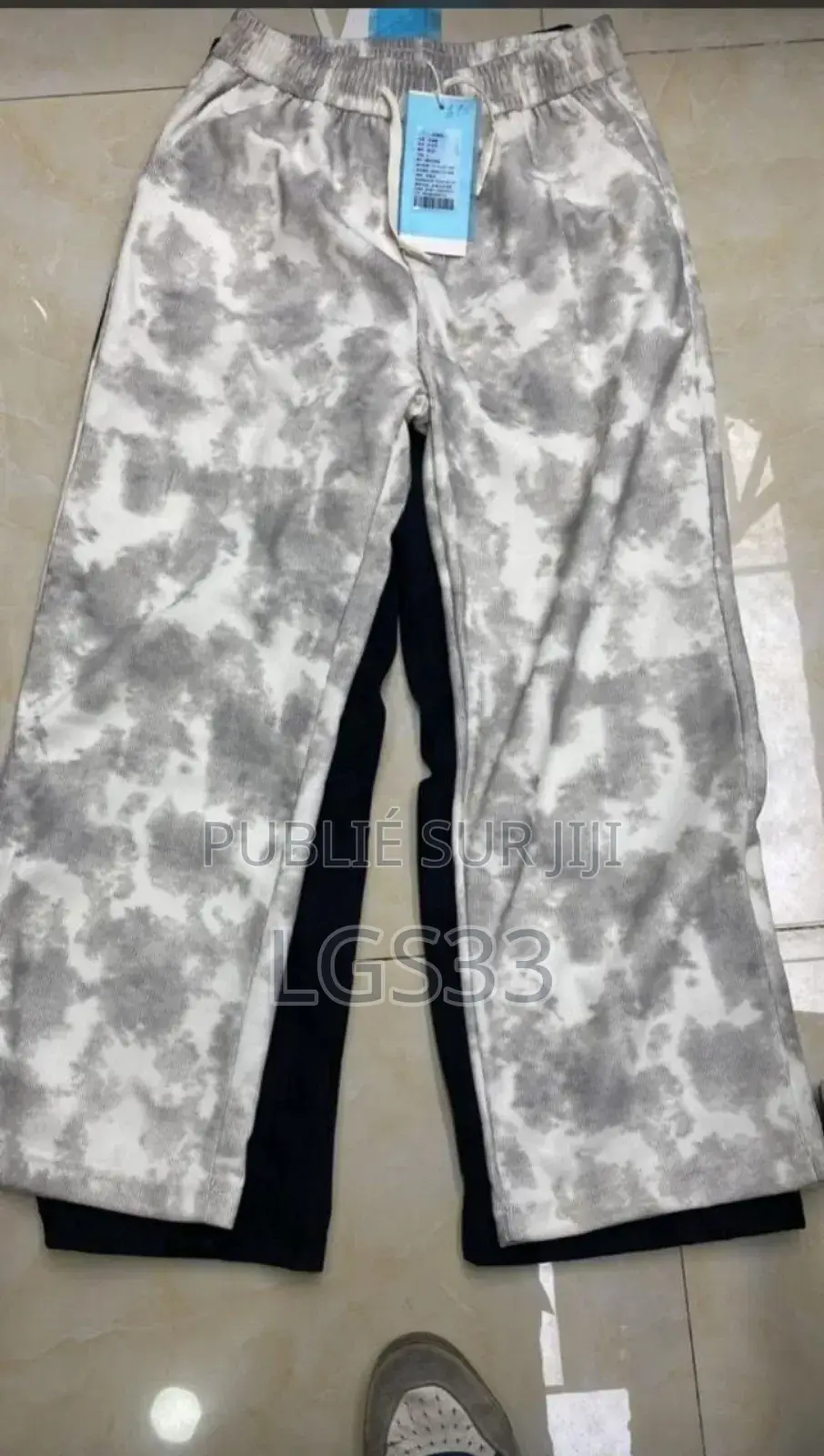 Pantalon Bas Large Unisexe Toutes Les Tailles