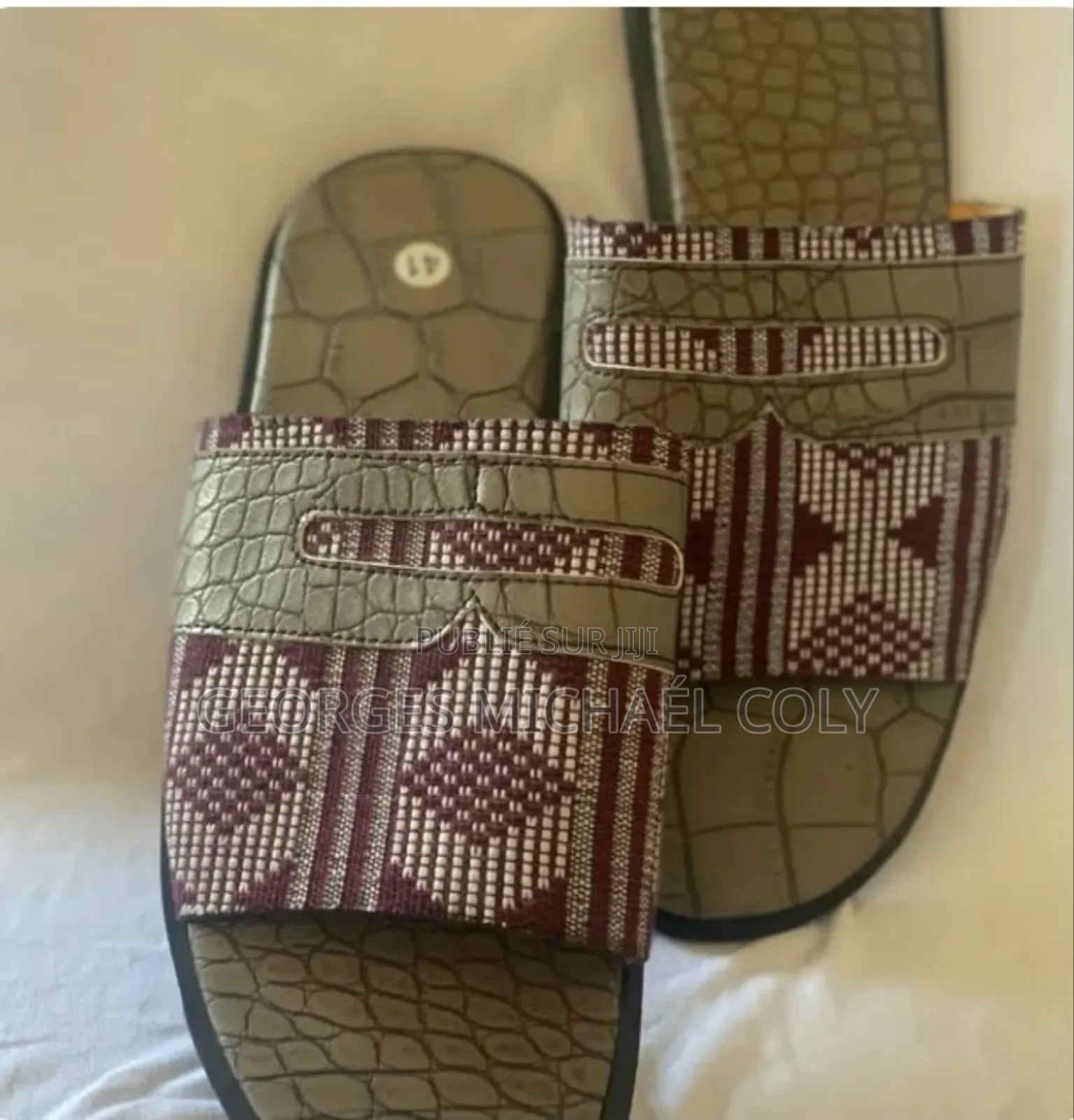Sandales Croco