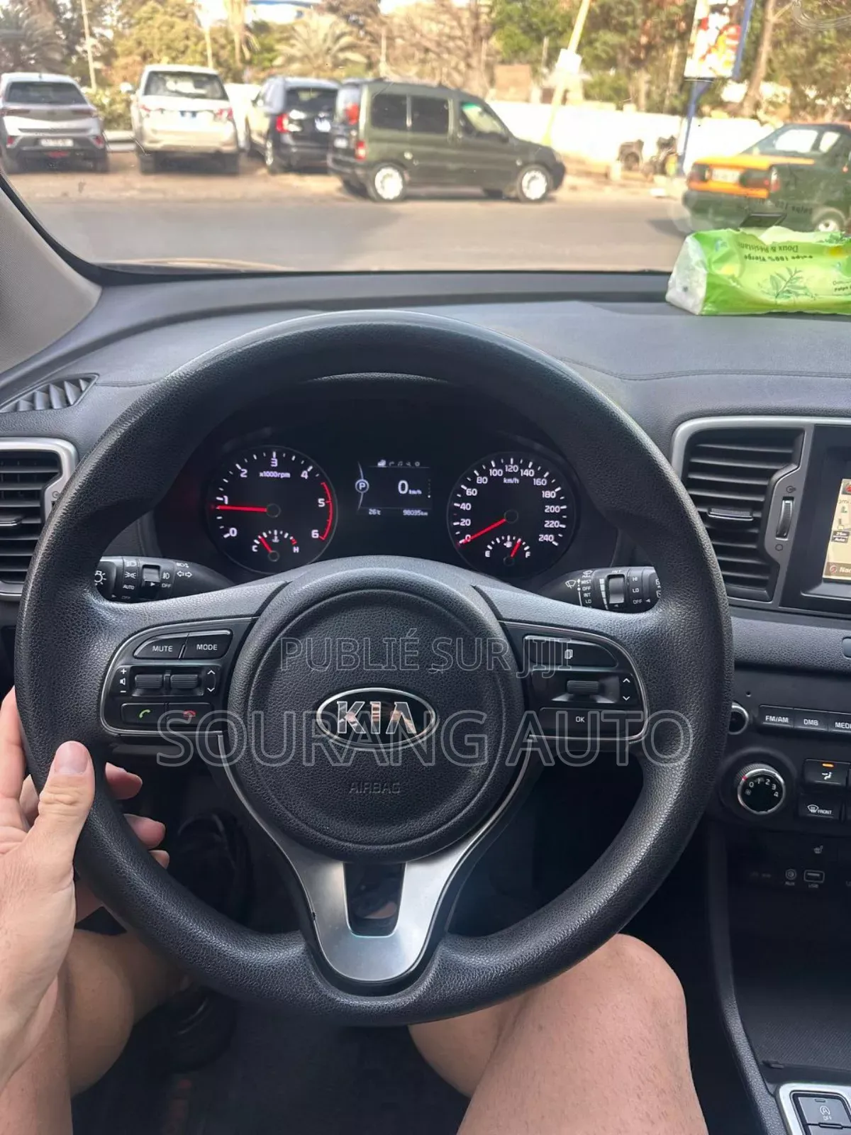 Kia Sportage EX 4dr SUV (2.4L 4cyl 6A) 2016 Noir