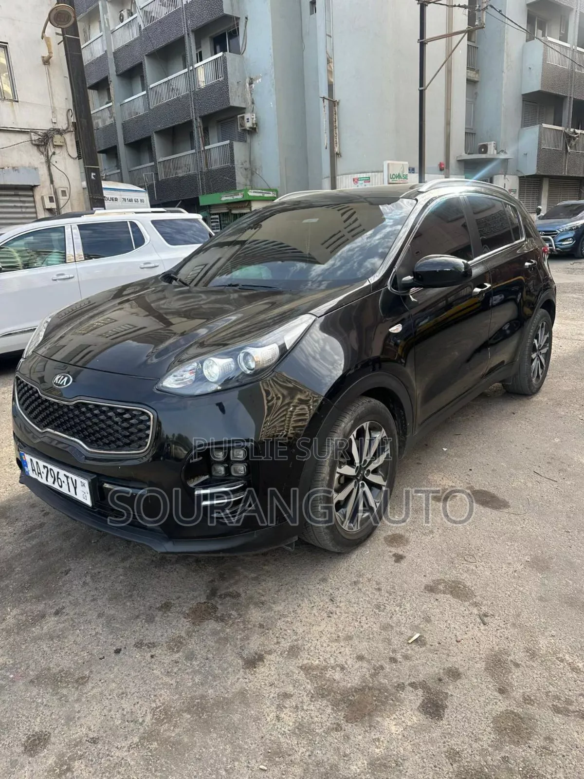 Kia Sportage EX 4dr SUV (2.4L 4cyl 6A) 2016 Noir