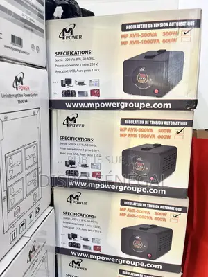 Régulateur De Tension Automatique – M Power (500va / 300w)