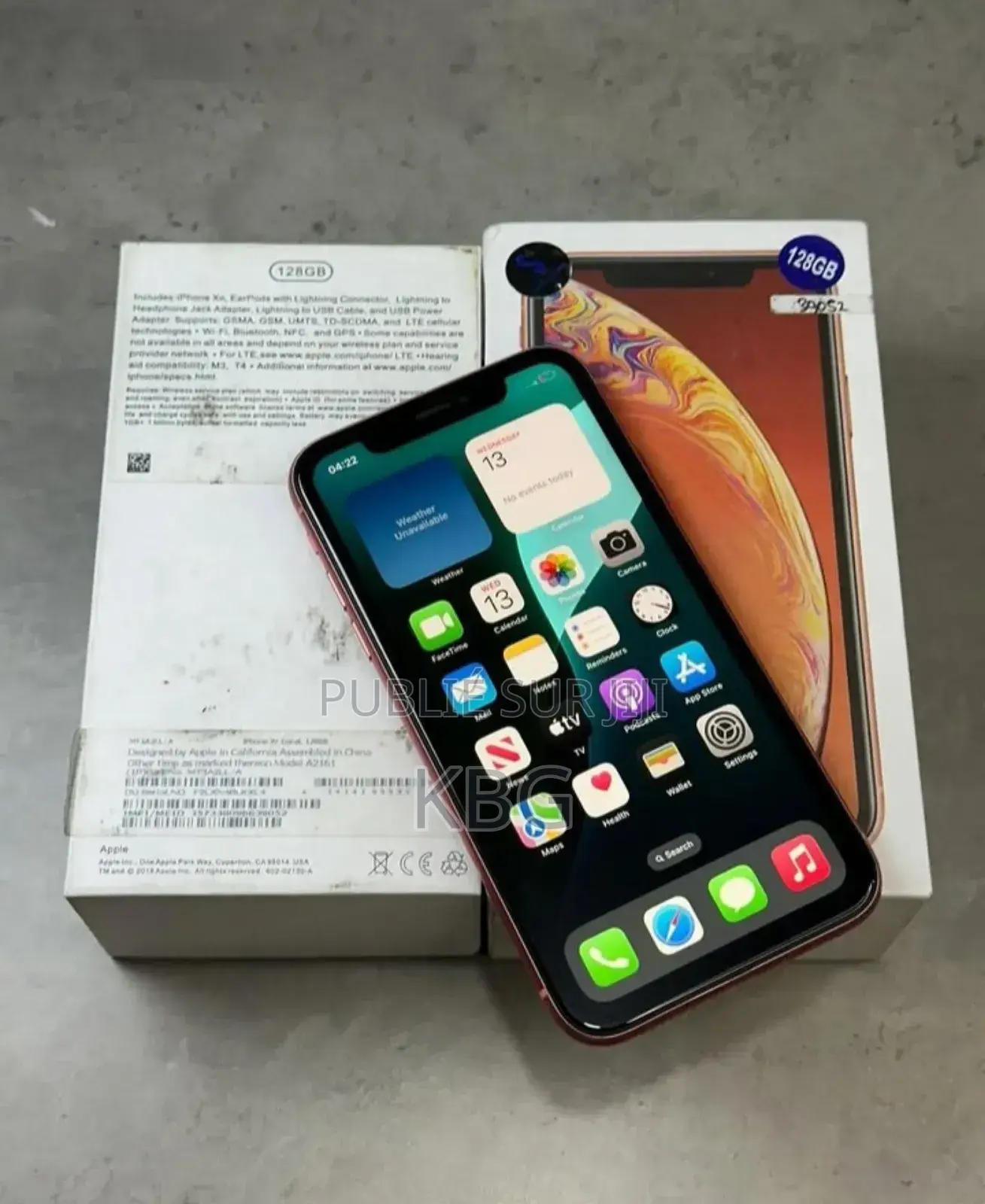 Nouveau Apple iPhone XR 128 GB Orange