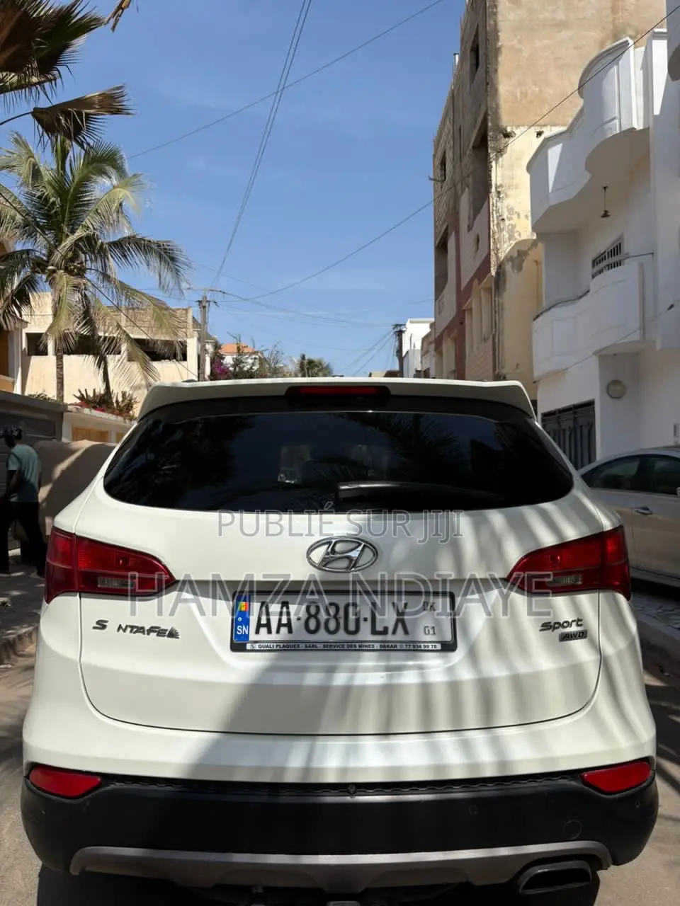 Hyundai Santa Fe 2014 Blanc