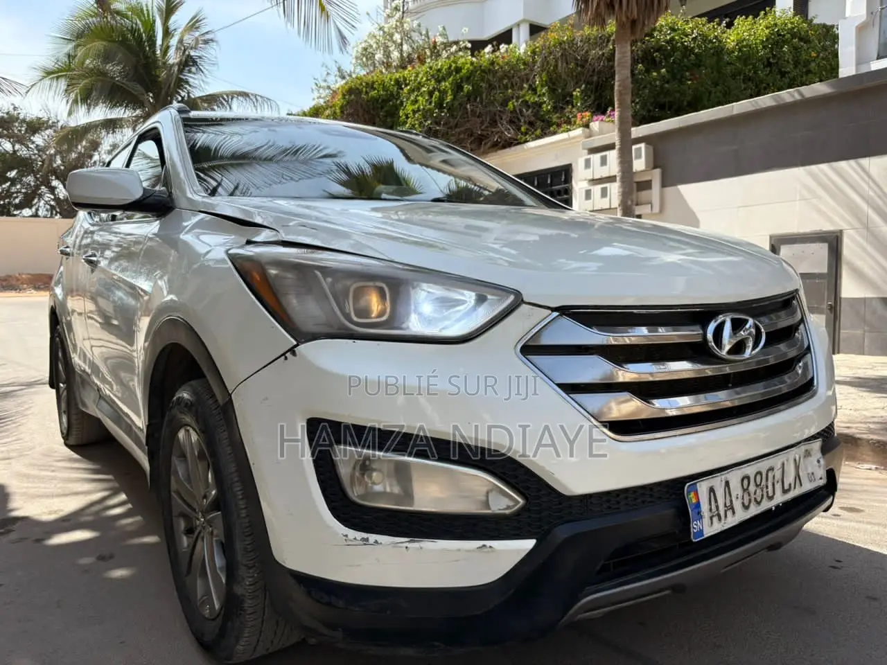 Hyundai Santa Fe 2014 Blanc