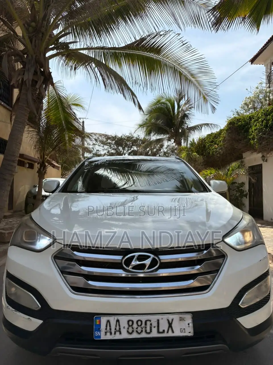 Hyundai Santa Fe 2014 Blanc