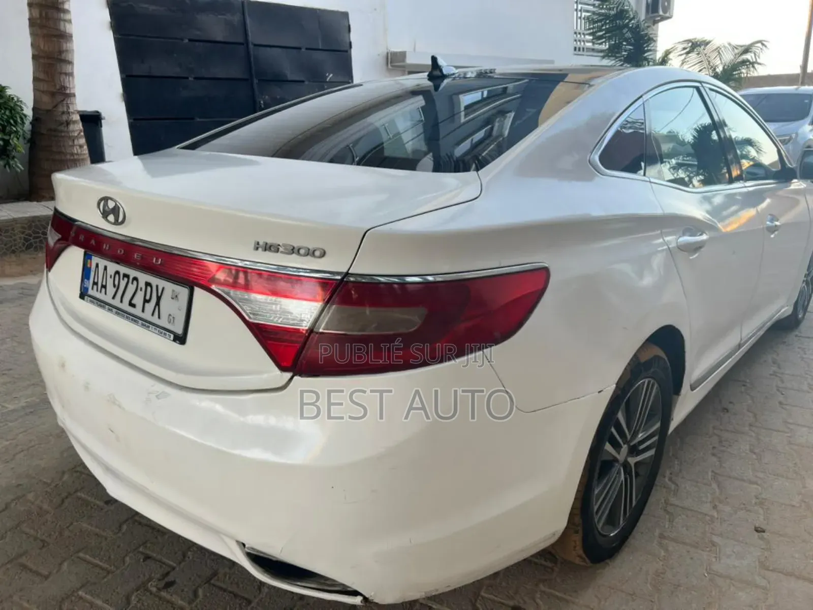 Hyundai Grandeur 2015 Blanc