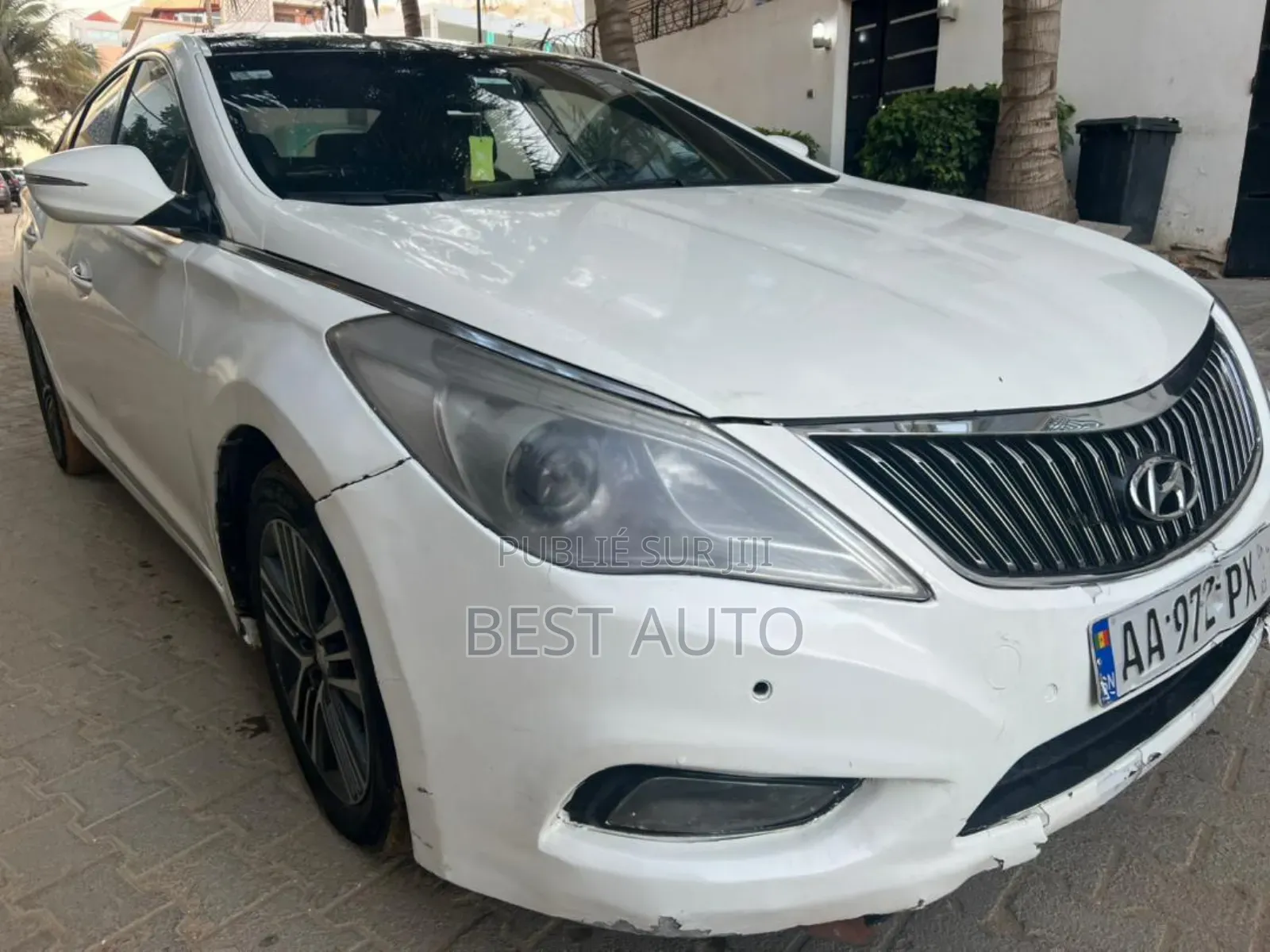 Hyundai Grandeur 2015 Blanc