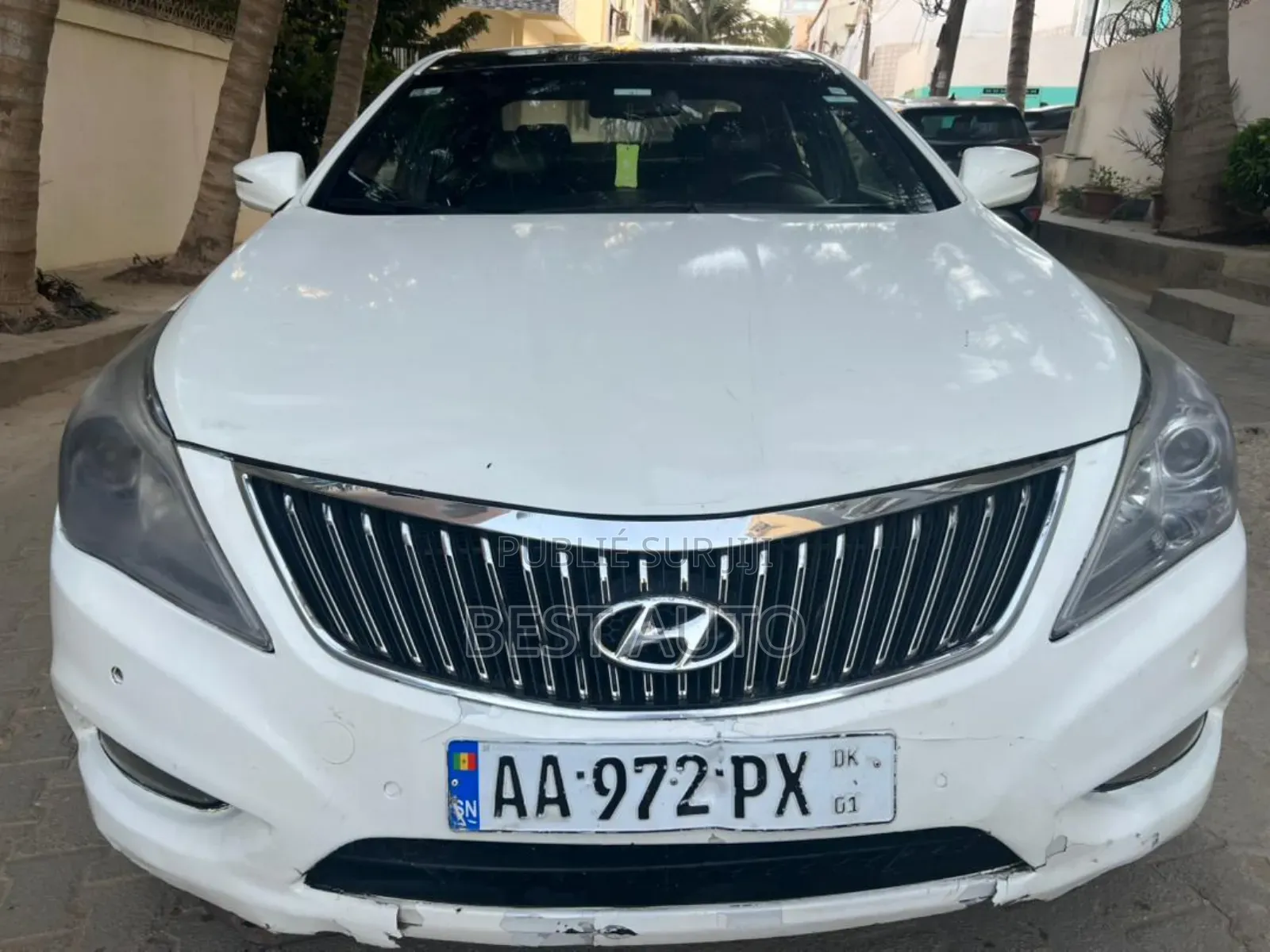 Hyundai Grandeur 2015 Blanc