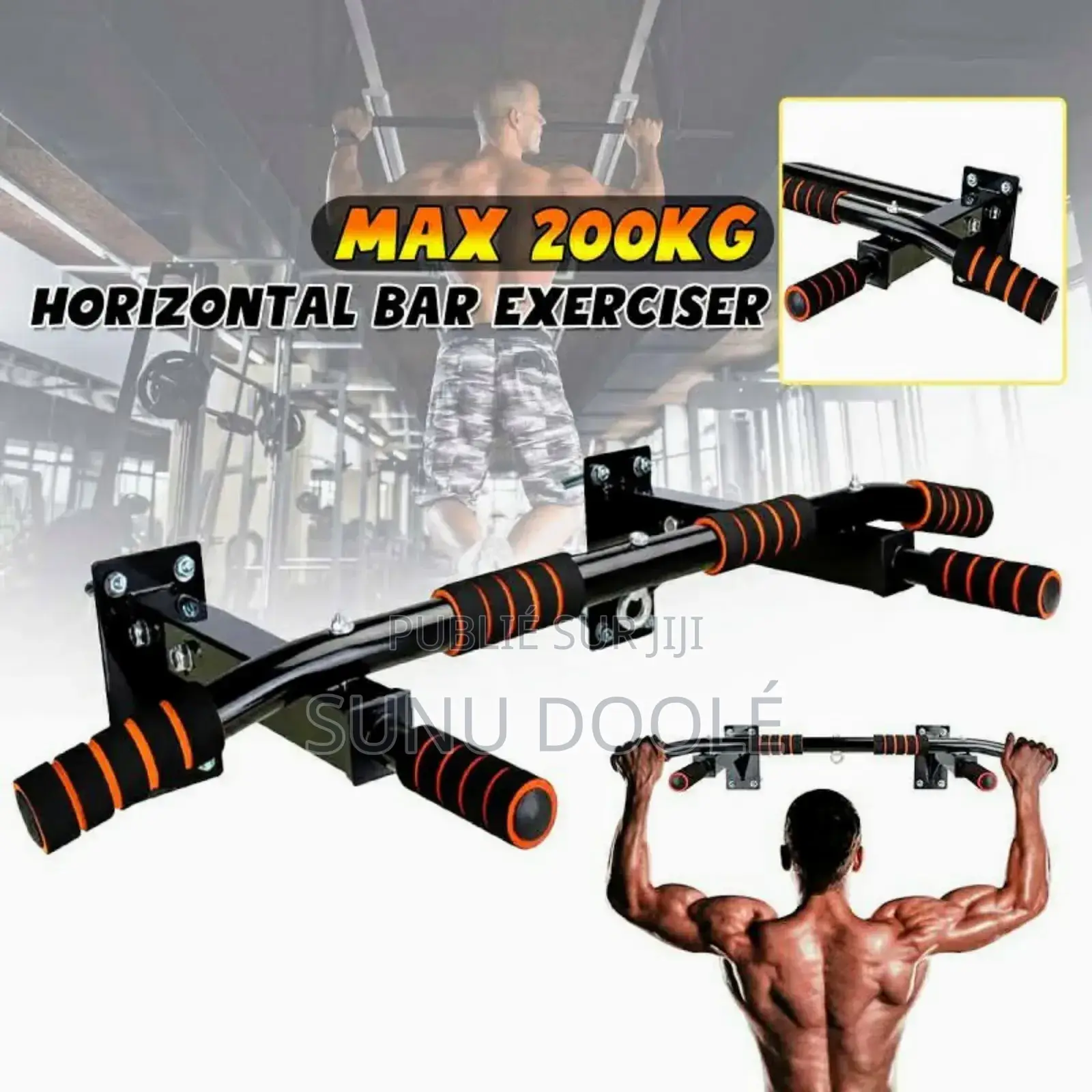 Barre De Traction Murale - Musculation - Barre Murale
