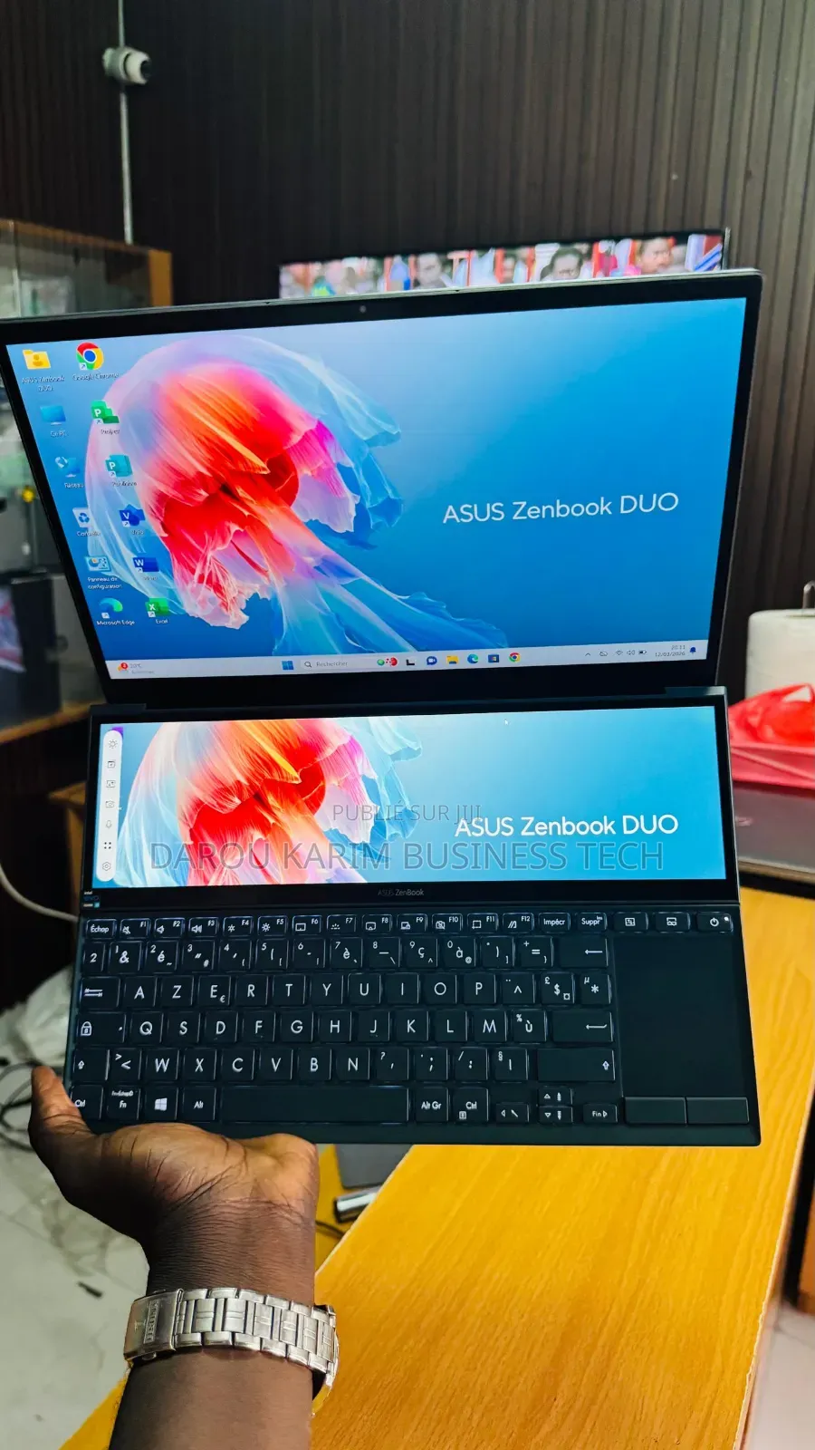Nouveau Asus Zenbook Duo 14 16GB Intel Core i5 SSD 512GB