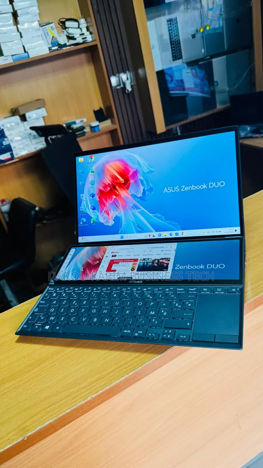 Nouveau Asus Zenbook Duo 14 16GB Intel Core i5 SSD 512GB