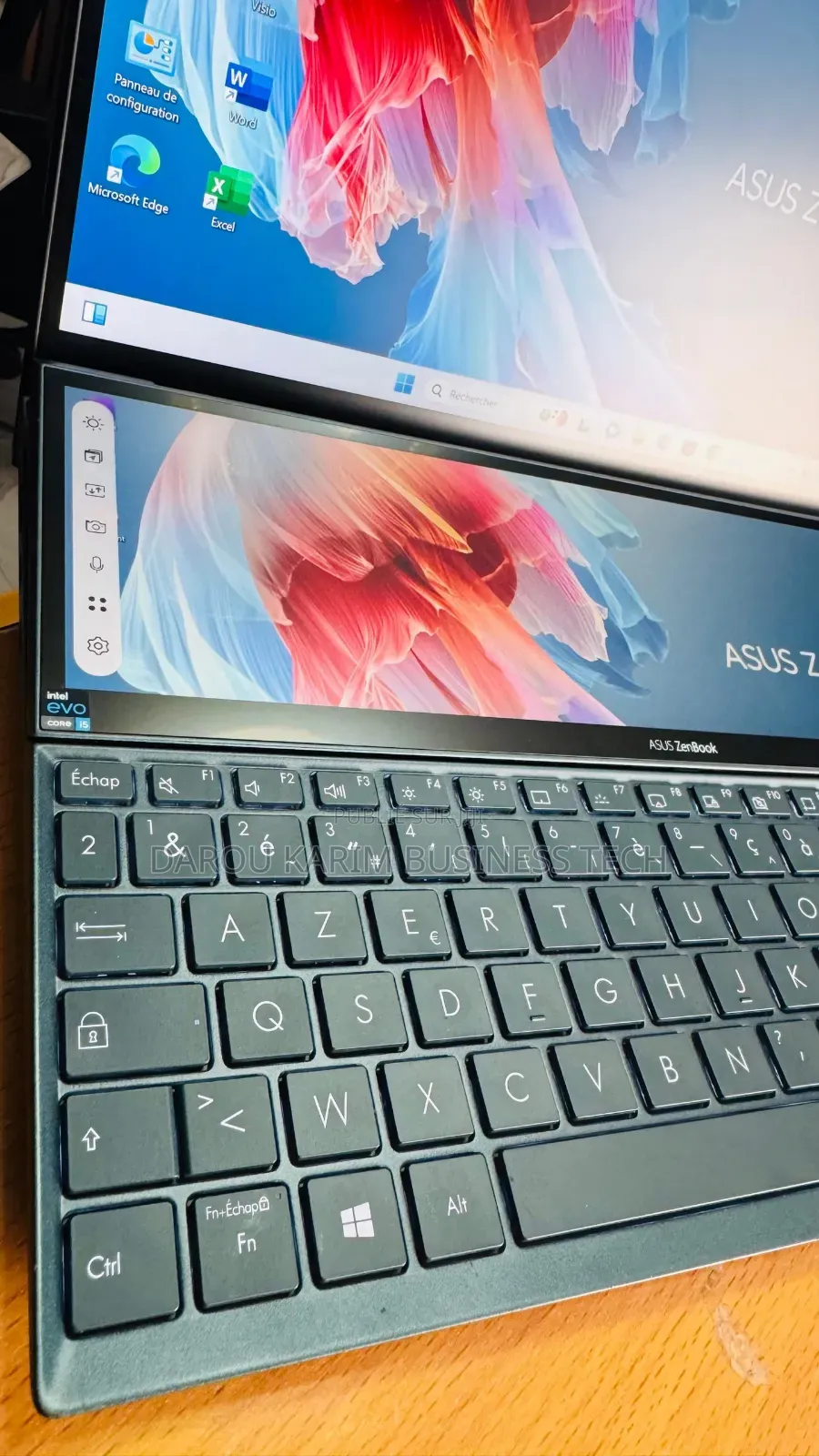 Nouveau Asus Zenbook Duo 14 16GB Intel Core i5 SSD 512GB