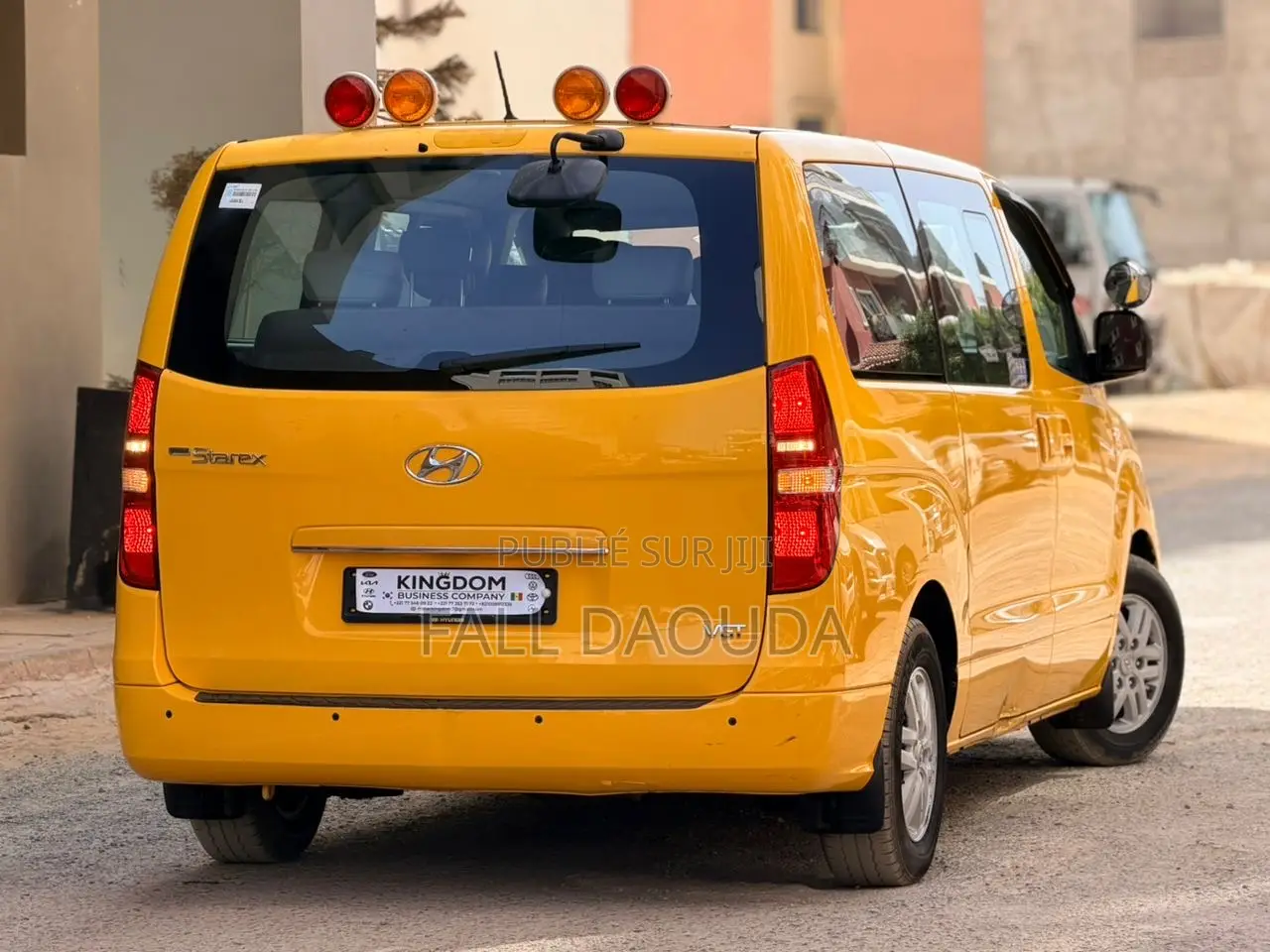 Hyundai County 2018 Jaune