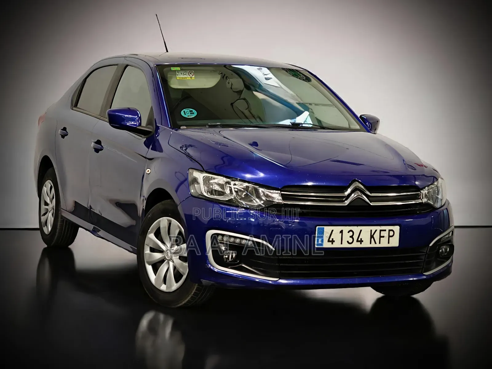 Citroen C-Elysee 1.6 Diesel FWD 2017 Bleu