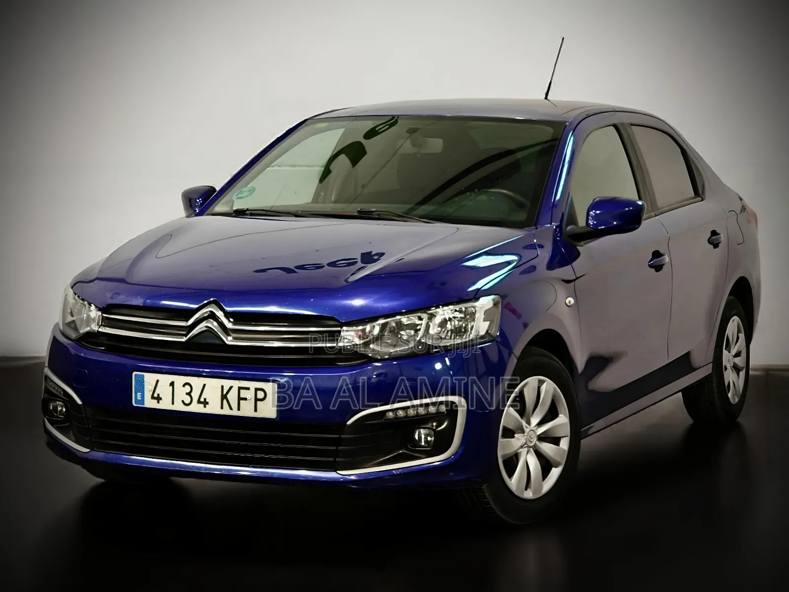 Citroen C-Elysee 1.6 Diesel FWD 2017 Bleu