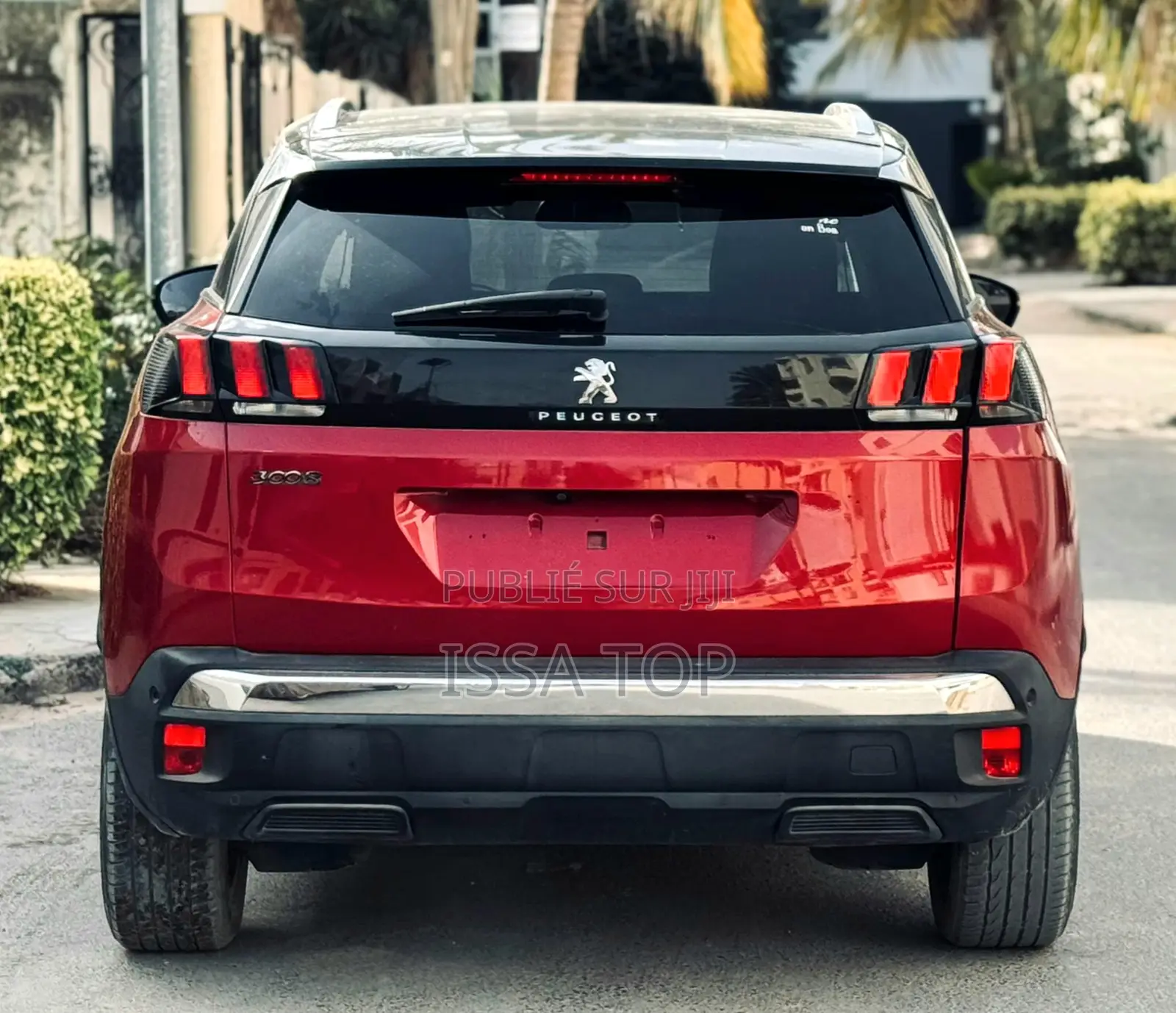 Peugeot 3008 2017 Rouge