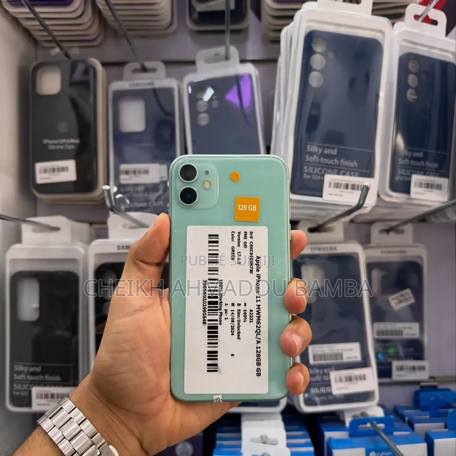 Nouveau Apple iPhone 11 128 GB Vert