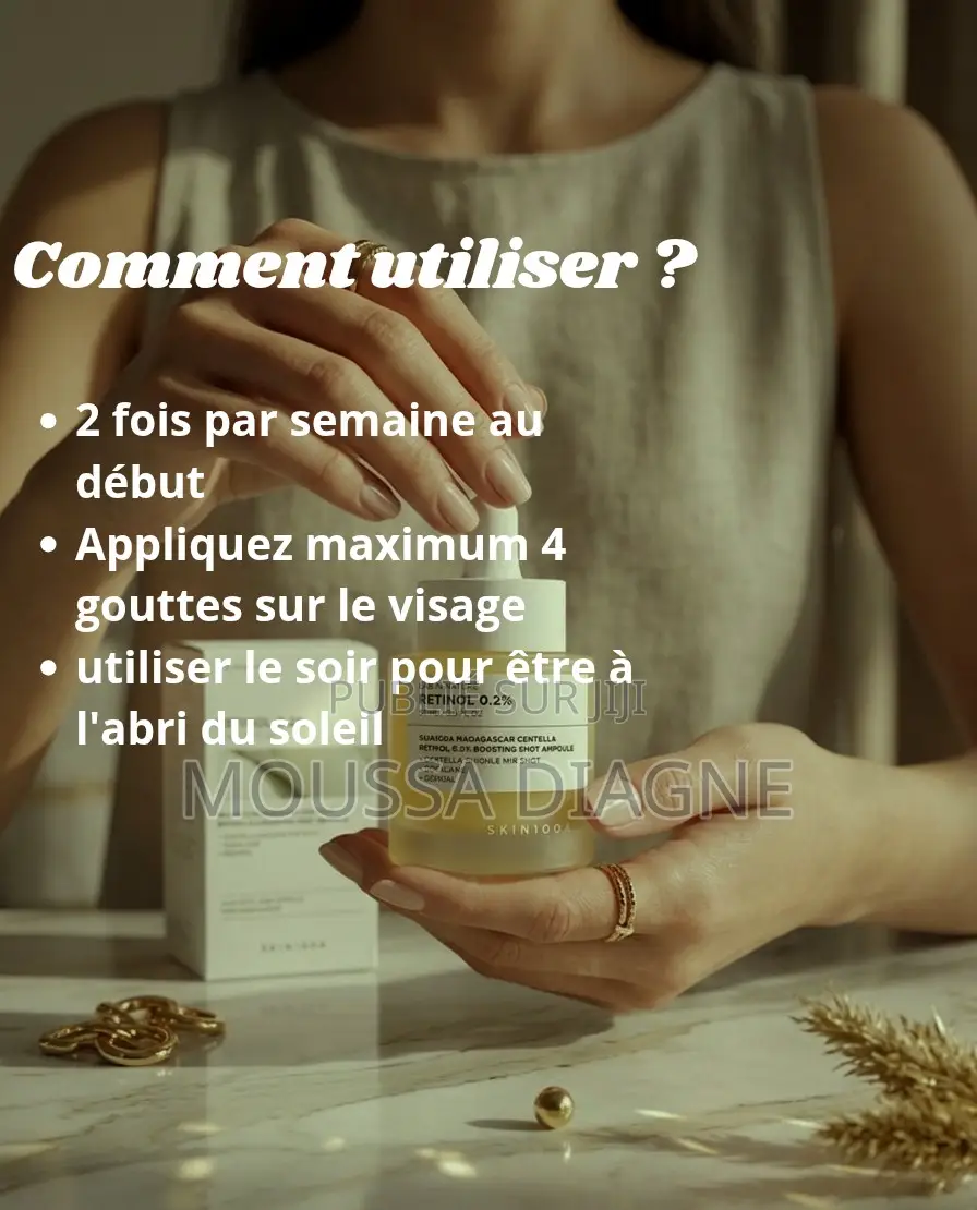 Sérum Rétinol 0.2% – Peau Lisse, Jeune Éclatante