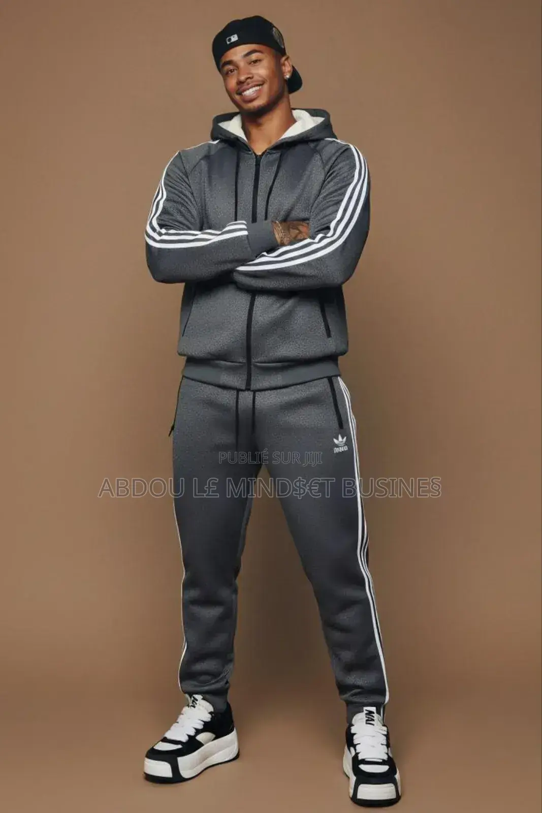 Blouson Capuchon Adidas Original Qualité Disponible