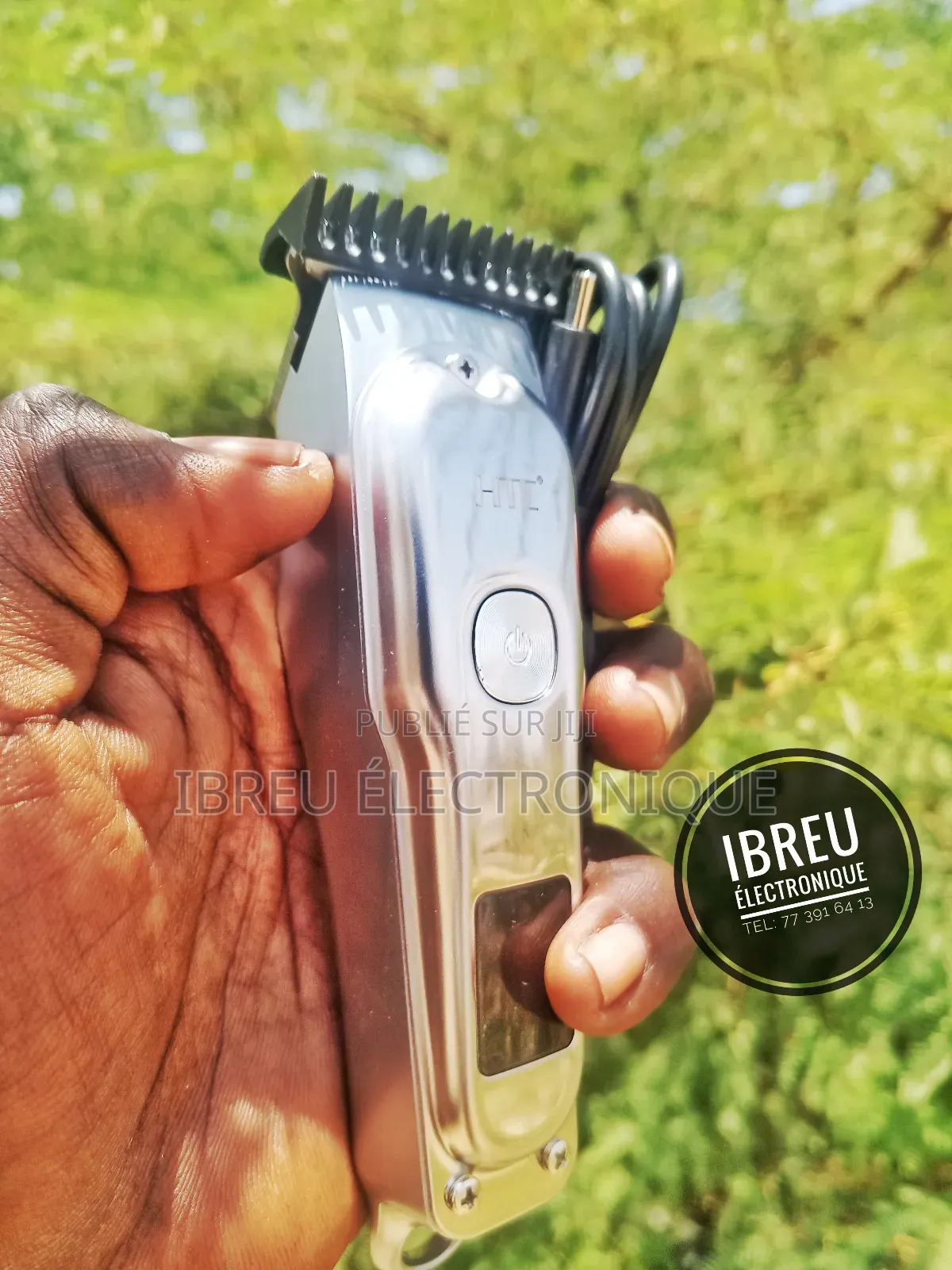 Tondeuse Professionnelle HTC – Rechargeable Sans Fil