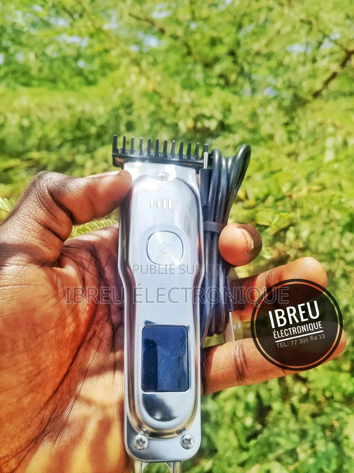 Tondeuse Professionnelle HTC – Rechargeable Sans Fil