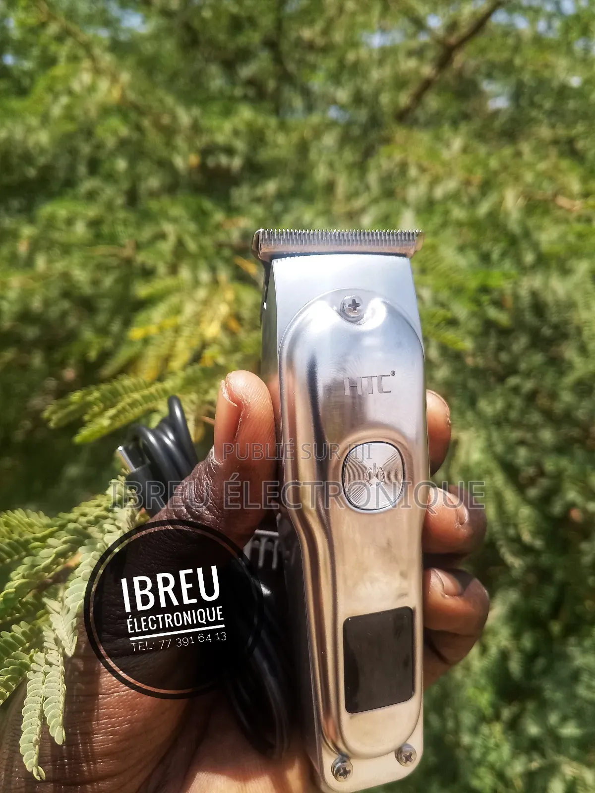 Tondeuse Professionnelle HTC – Rechargeable Sans Fil