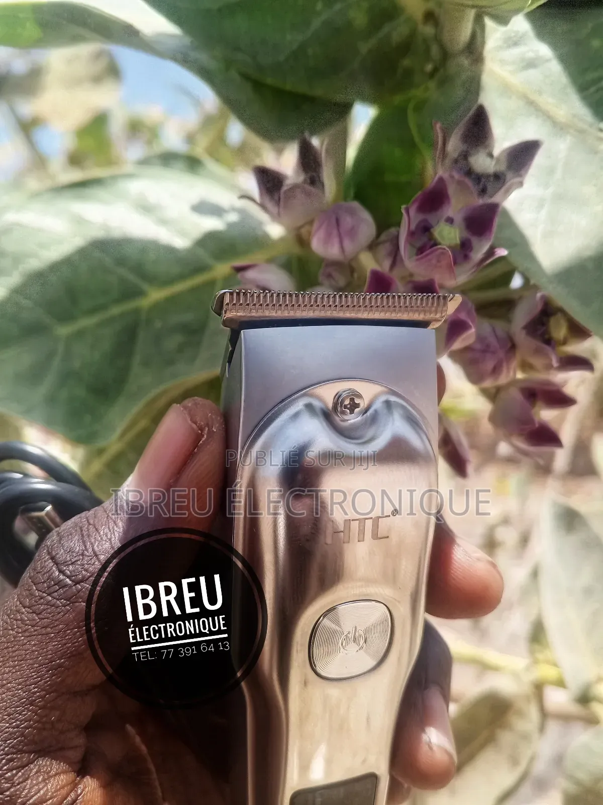 Tondeuse Professionnelle HTC – Rechargeable Sans Fil