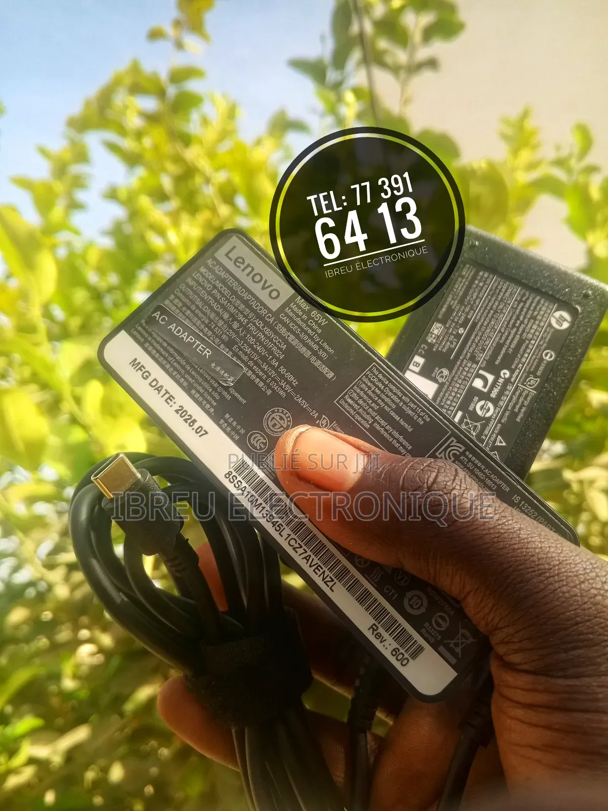 Chargeur Type C Qualité Premium Hp, Dell, Asus, Acer, Macbook