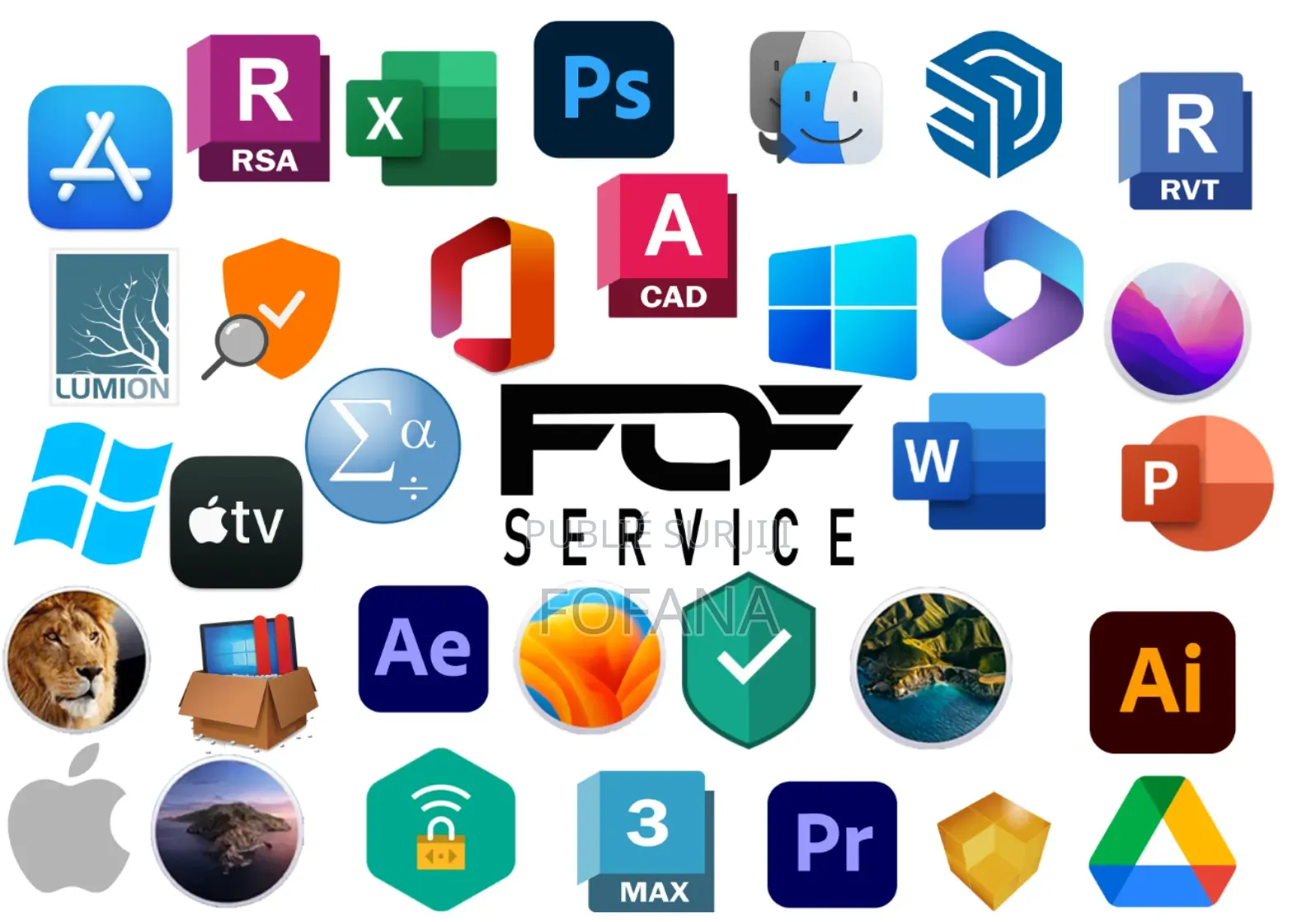 Installation Et Vente De Logiciels Macos Et Windows