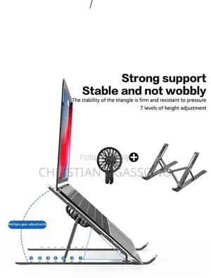 Support d'Ordinateur Portable en Aluminium
