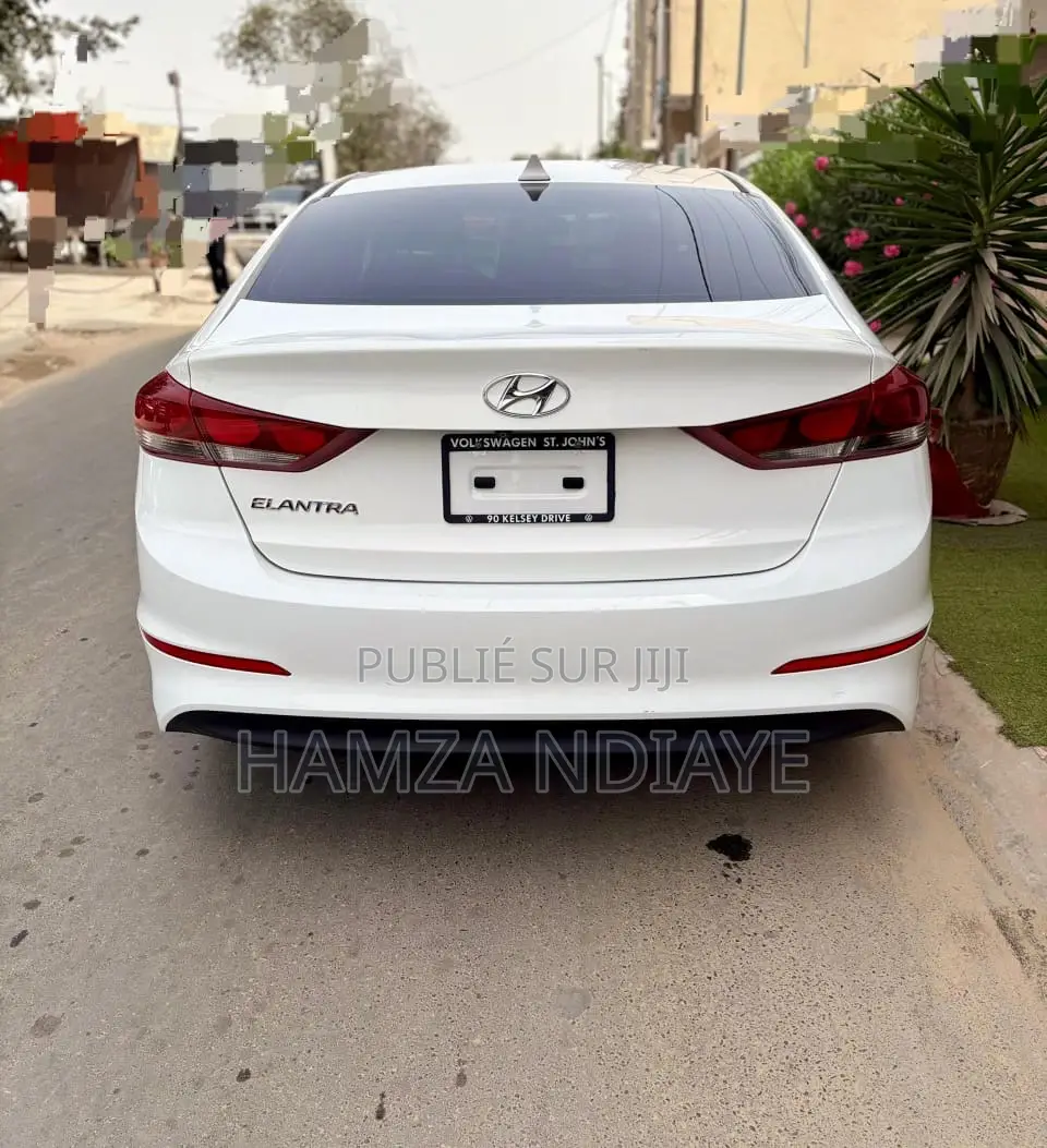 Hyundai Elantra 2017 Blanc