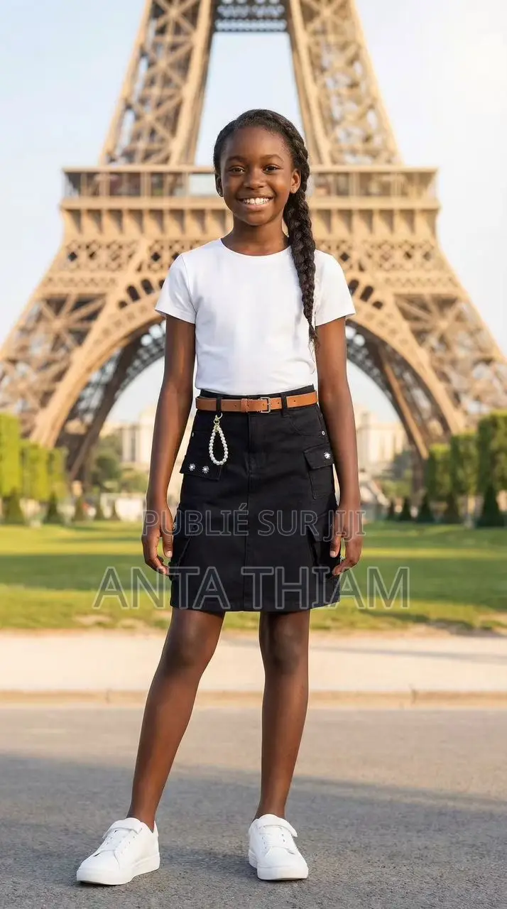 Ensemble Jupe Jean Courte