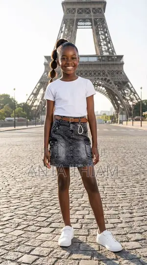 Ensemble Jupe Jean Courte