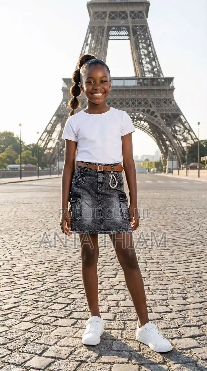 Ensemble Jupe Jean Courte