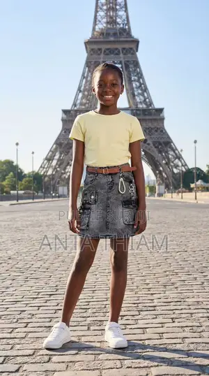 Ensemble Jupe Jean Courte