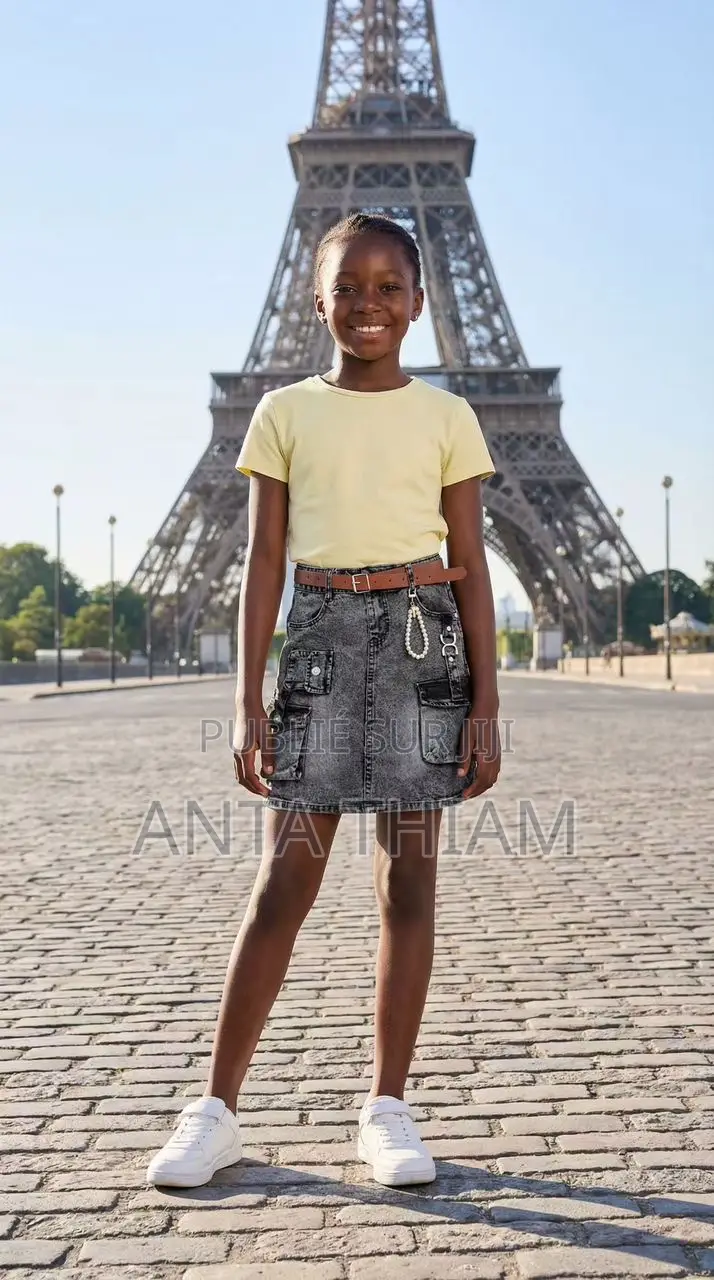 Ensemble Jupe Jean Courte