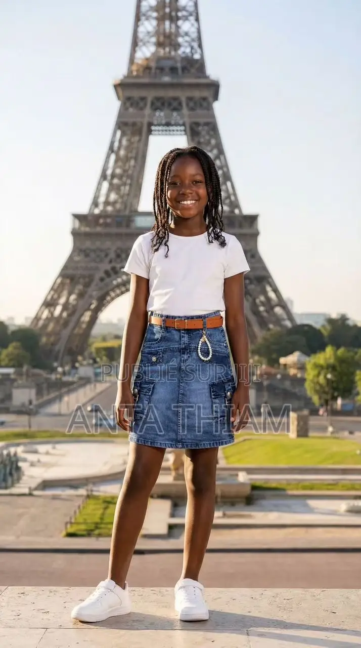 Ensemble Jupe Jean Courte