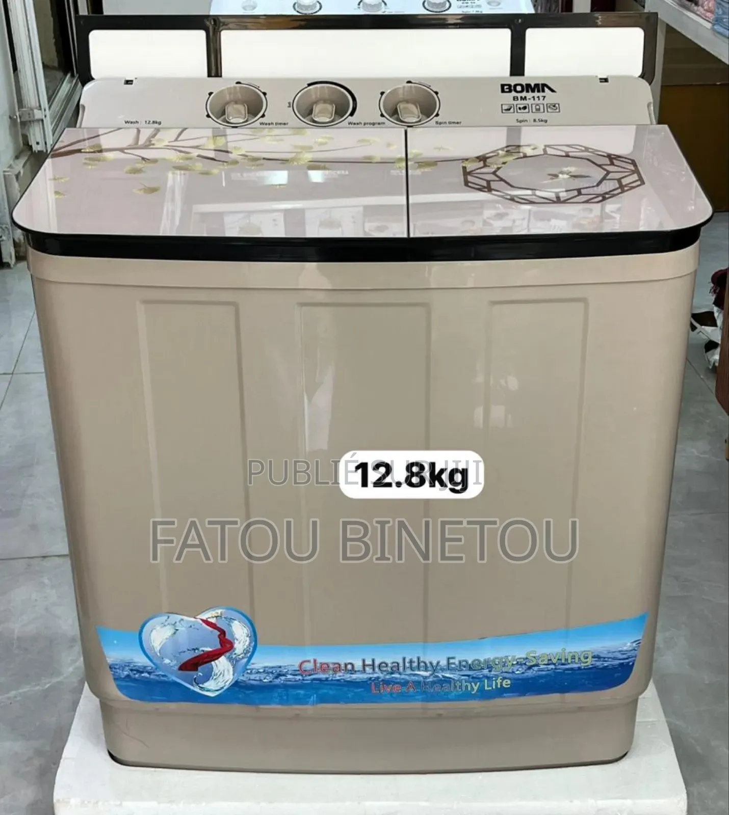 Machine À Laver 12,8kg