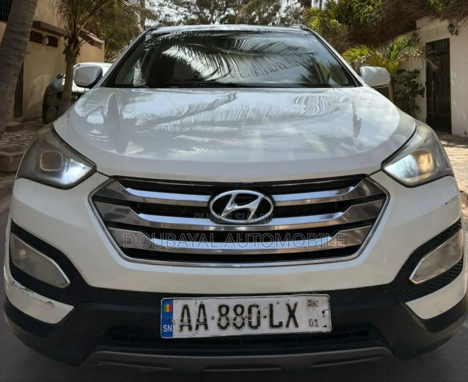 Hyundai Santa Fe 2014 Blanc