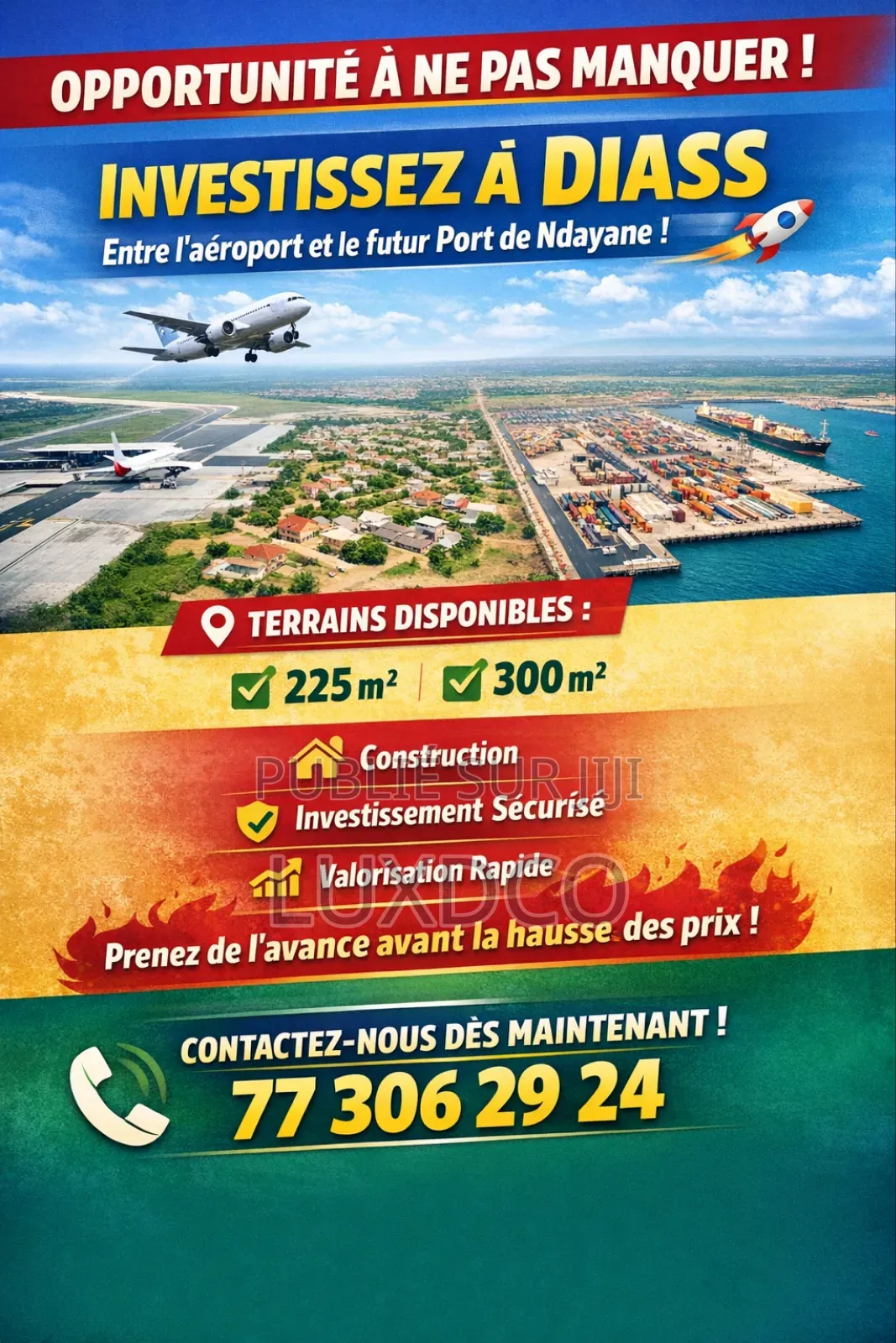 Terrains De 225m2 Et 300m2