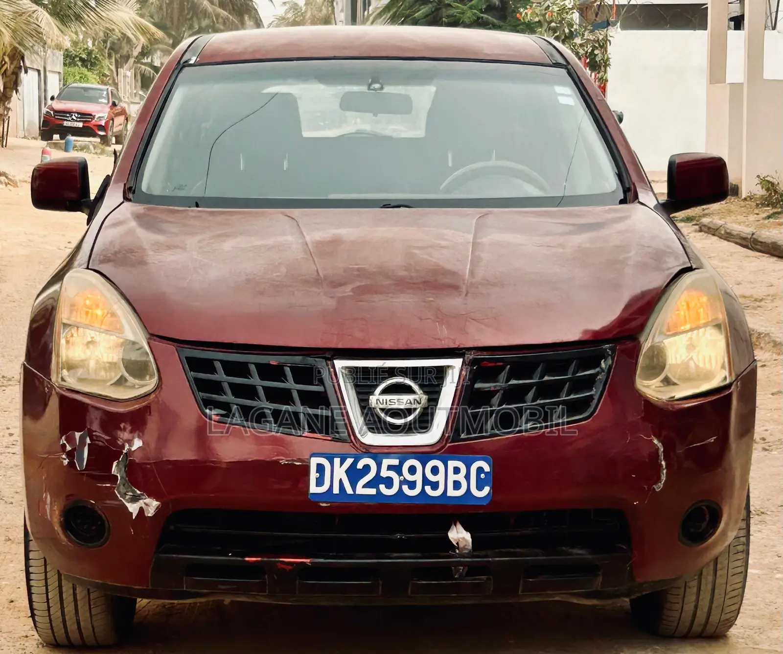 Nissan Rogue SL 2010 Rouge