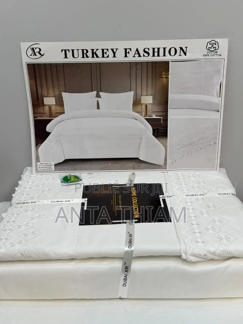 Drap Blanc 6 Pièces
