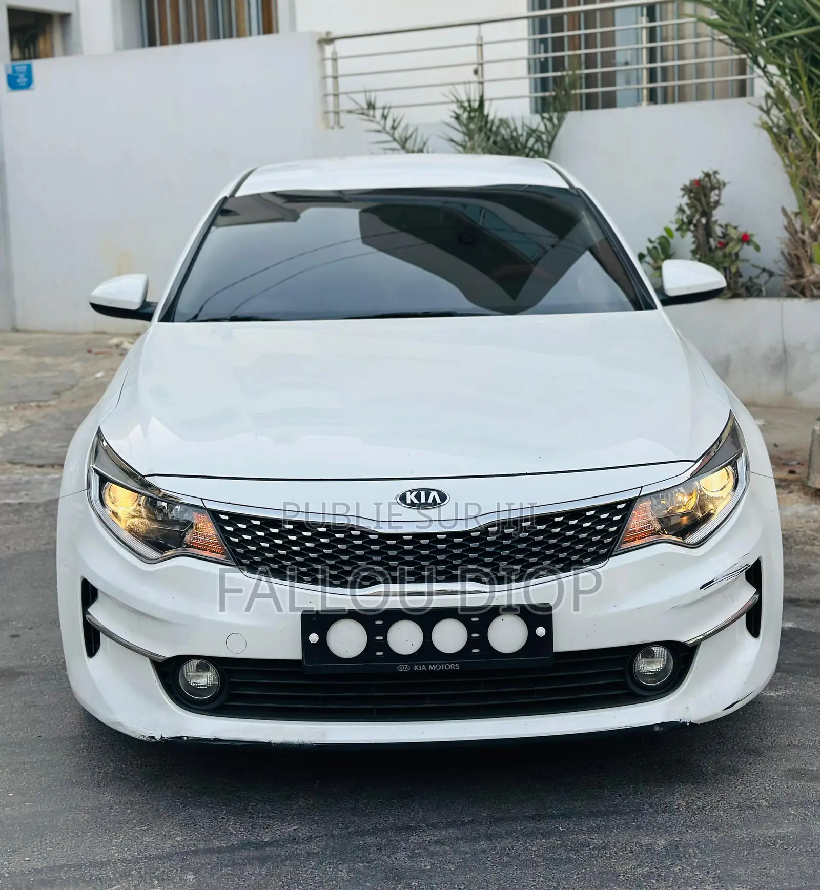 Kia K5 2016 Blanc