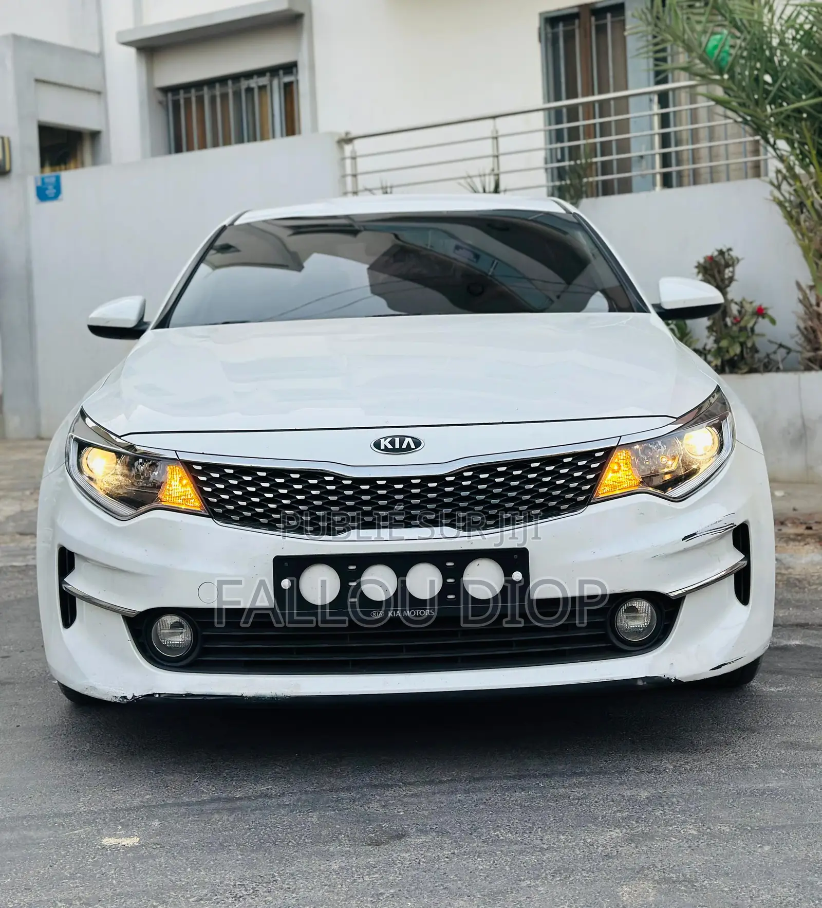 Kia K5 2016 Blanc