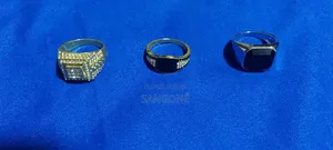 3 Bagues Punk Hip Hop Pour Homme