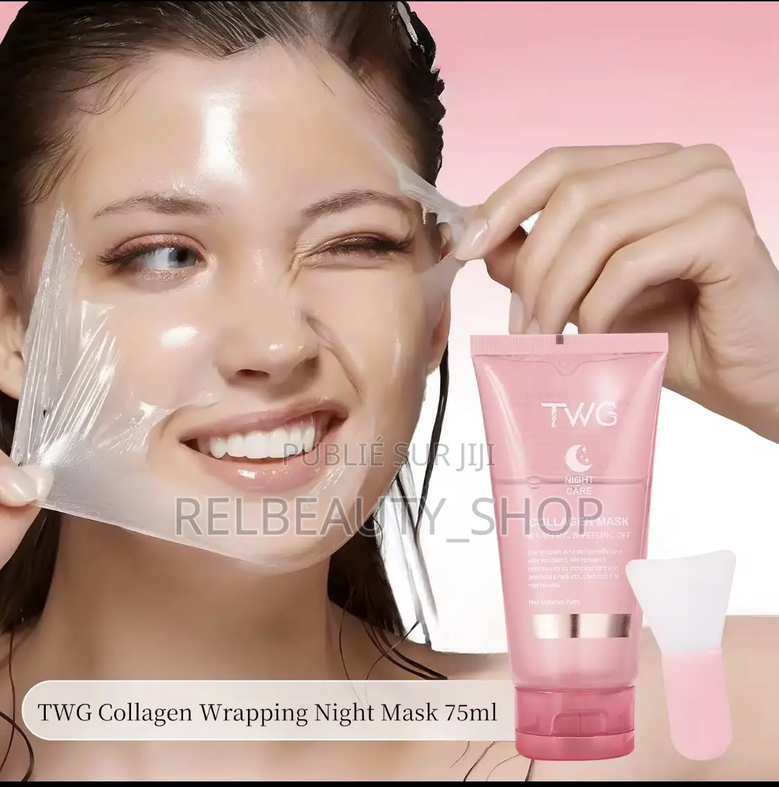 Masque Facial Au Collagène