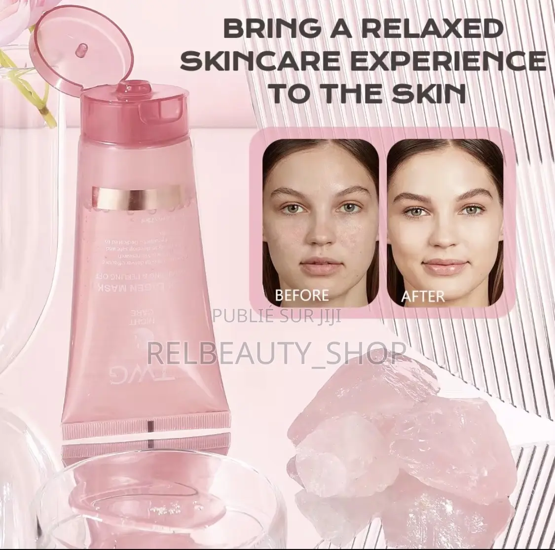 Masque Facial Au Collagène